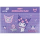 Пластилин KITE, 24 цветов, 480 г., Kuromi, восковой, (HK24-089) - изображение 1