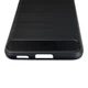 Чехол для телефона Samsung Galaxy S21 5G (SM-G991U) карбоновый противоударный с высокими бортами черный - изображение 6
