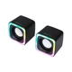 Комп'ютерна акустика колонки для пк XTRIKE ME SK-201 |3Wx2, 3.5mm+USB, RGB підсвітка| - зображення 5
