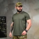 Потоотводная футболка Selion с принтом Equipment олива размер XL - изображение 4