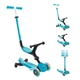 Самокат Globber Go Up Active 360 ​​з підсвічуванням коліс водяний, 749-300 - зображення 3
