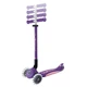 3-колесный самокат Globber Elite Lights с подсветкой колес фиолетово-розовый, 439-603-3 - изображение 7