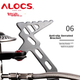 Портативная газовая плита ALOCS для приготовления пищи на открытом воздухе, съемная ветрозащитная мощная горелка, походное снаряжение, головка плиты для дикой природы. - изображение 7