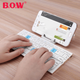 Клавиатура беспроводная BOW HB199 Bluetooth Серебристый - изображение 4