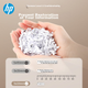 HP Level 4 Высокозащищенный мини-шредер для офиса, дома и бизнеса, малошумный, производительность 6 листов за проход, непрерывное измельчение в течение 5 минут, емкость 15 л с функцией удаления скоб, модель W1505CC - изображение 5