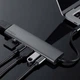 Док-станция расширения ThinkPad Lenovo Type-C, адаптер USB-C на HDMI, гигабитный порт Ethernet RJ45, быстрая зарядка PD, слот для SD/TF-карт, совместима с ноутбуками Apple, док-станция расширения LC07-H - изображение 7