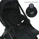 Акція!Коляска дитяча 2в1 ME 1126 GENESIS Jet Black - изображение 4