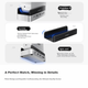 ORICO Macmini M4 Expansion Dock корпус для жорсткого диска конвертер M.2 настільний накопичувач вертикальна підставка док-станція аксесуар MiniDock (жорсткий диск не входить до комплекту) - зображення 5
