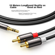 Аудіо-кабель Ugreen AV116 3.5 мм - 2 RCA 5 м (10591) - зображення 4