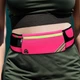 Спортивная сумка на пояс 20×10 см G2 для активного отдыха, pink - изображение 3