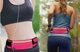 Спортивная сумка на пояс 20×10 см G2 для активного отдыха, pink - изображение 4