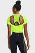 Жіночий салатовий топ Run Anywhere Crop SS Under Armour M 1376816-369 - зображення 3