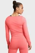 Жіночий кораловий лонгслів UA Train Seamless LS Under Armour MD 1379150-811 - изображение 2