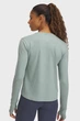 Жіночий м'ятний лонгслів UA Launch Pro Longsleeve Under Armour S 1386339-348 - изображение 2