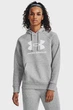 Жіноче сіре худі UA Rival Fleece Big Logo Hdy Under Armour XS 1379501-012 - изображение 1