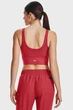 Жіночий червоний топ Meridian Fitted Crop Tank Under Armour XS 1373924-638 - изображение 3
