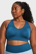 Жіночий синій топ SmartForm Evolution Mid Under Armour S 1373826-426 - изображение 3