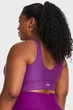 Жіночий фіолетовий топ UA Infinity Pintuck Mid Under Armour S 1376883-580 - изображение 4