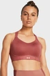 Жіночий теракотовий топ UA Uplift High Under Armour 36A 1376866-611 - изображение 1
