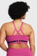 Жіночий спортивний топ UA Seamless Low Long Htr Bra Under Armour XS 1357232-686 - зображення 4