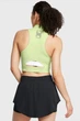 Жіночий салатовий топ Run Anywhere Crop Tank Under Armour L 1386344-383 - зображення 2