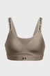 Жіночий коричневий топ UA Infinity High 2.0 Bra Under Armour XL A-C 1384112-200 - изображение 6
