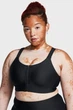 Жіночий чорний топ UA Infinity High Zip 2.0 Bra Under Armour XL A-C 1384118-002 - изображение 2