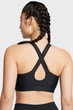 Жіночий чорний топ UA Infinity High Zip 2.0 Bra Under Armour XL A-C 1384118-002 - изображение 4