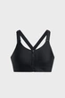 Жіночий чорний топ UA Infinity High Zip 2.0 Bra Under Armour XL A-C 1384118-002 - изображение 9
