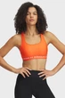 Жіночий помаранчевий топ Crossback Mid Bra Under Armour XL 1361034-847 - изображение 2