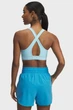Жіночий блакитний топ Crossback Mid Bra Under Armour XL 1361034-494 - зображення 10