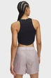 Жіночий чорний топ UA Rival Rib Tank Under Armour XL 1389798-001 - изображение 2
