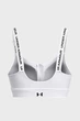 Жіночий білий топ UA Infinity High Zip 2.0 Bra Under Armour XL A-C 1384118-100 - изображение 5