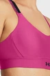 Жіночий рожевий топ UA Infinity Mid 2.0 Rib Bra Under Armour XL D-DD 1385433-686 - изображение 3