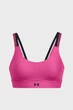 Жіночий рожевий топ UA Infinity Mid 2.0 Rib Bra Under Armour XL D-DD 1385433-686 - изображение 4