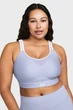 Жіночий бузковий топ UA Infinity High 2.0 Bra Under Armour S A-C 1384112-539 - изображение 2