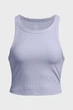 Жіночий бузковий топ Meridian Rib Crop Tank Under Armour XS 1384008-539 - изображение 5