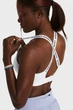 Білий топ UA Infinity High 2.0 Bra Under Armour L D-DD 1384112-100 - зображення 5