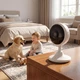 Видеоняня / радионяня Wi-Fi SMARTEYE 1920x1080 HD с ночным видением двусторонней аудио связью и датчиком движения 702J white - изображение 4