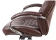 Кресло АКЛАС Луизиана MB (GB-242CC) (Кожа LC-K Dark brown/PU Dark brown) - изображение 10