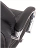 Кресло АКЛАС Бадалона CH MB (Кожа LC-A Black/PU Black) - изображение 14