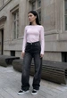 Жіночі джинси Staff 2511 dark gray baggy 36 - изображение 5