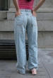 Жіночі джинси Staff 2511 light blue wide leg 40 - зображення 8