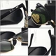 Солнцезащитные очки Ray-Ban Clubmaster RB3016 W0365 51, чёрная оправа, зелёные линзы, унисекс - изображение 3