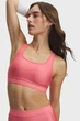 Жіночий рожевий топ Crossback Mid Bra Under Armour SM 1361034-601 - изображение 1