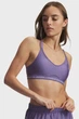 Жіночий фіолетовий топ Crossback Low Bra Under Armour MD 1386424-520 - зображення 1
