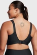 Чорний жіночий бюстгальтер UA Infinity Mid 2.0 Bra Under Armour S AC 1384123-002 - зображення 4