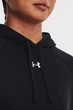 Жіноче чорне худі Rival Fleece Hoodie Under Armour S 1379500-001 - зображення 4