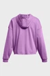 Жіноче фіолетове худі UA Rival Terry OS Hoodie Under Armour MD 1382736-560 - изображение 4