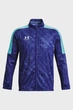 Чоловіча темно-синя спортивна кофта з візерунком Challenger Track Jacket Under Armour S 1365412-468 - изображение 5
